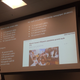 Martin G. Reynolds, co-executive director of the Maynard Institute for Journalism Education, compares diversity statistics for the Houston area with those in the Houston Chronicle newsroom in a June 27 training session at the Chronicle.